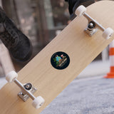 Transparent Outdoor Stickers, Round, 1pcs