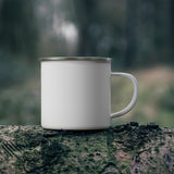 "I Don't Need Mushroom for Cream" Enamel Camping Mug