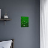 "Fairy Rings on Green" on Premium Matte Poster